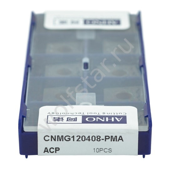 Пластина твердосплавная ISO CNMG120408-PMA ACP10E AHNO