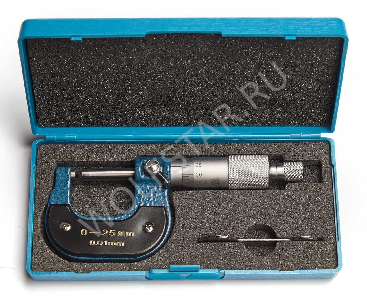 Микрометр механический гладкий МК 25-0,01 ГОСРЕЕСТР 85453-22 ZITOM ...