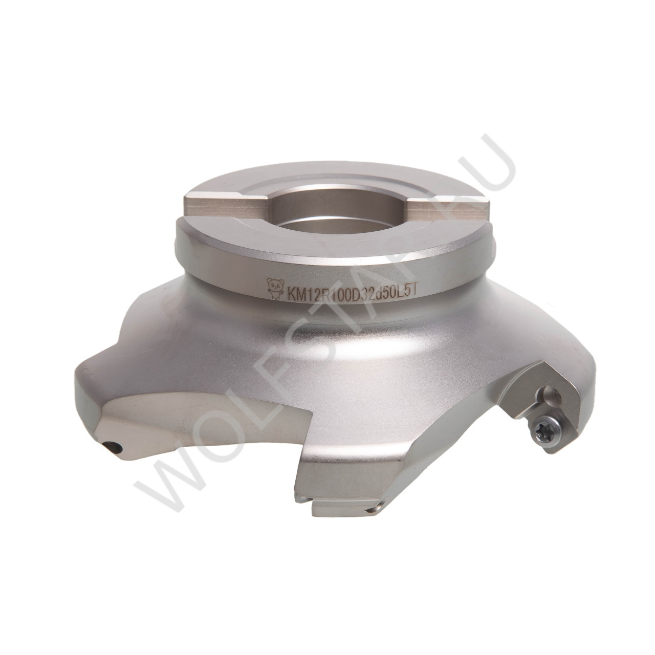 Корпусная торцевая фреза KM12-100-32-5T с углом 45° PANDA CNC |Купить ...