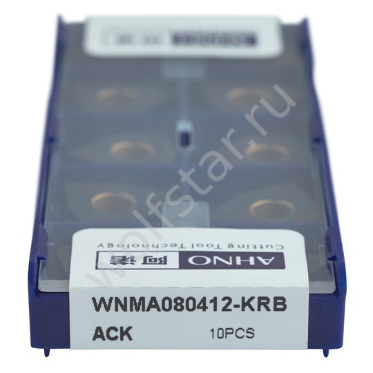 Пластина твердосплавная ISO WNMA080412-KRB ACK10E AHNO