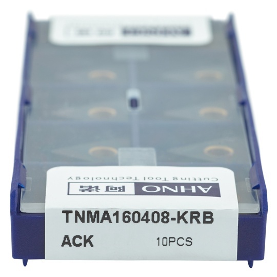 Пластина твердосплавная ISO TNMA160408-KRB ACK20E AHNO по чугуну, получистовая