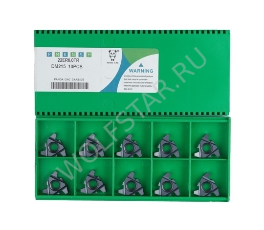 Пластина твердосплавная 22ER6.0TR, DM215 PANDA CNC