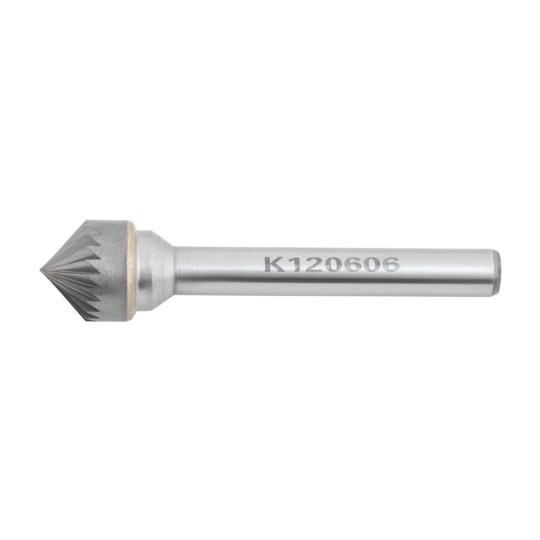 Борфреза K120606, коническая 90°, двойная насечка ВК8 SDW TOOLS